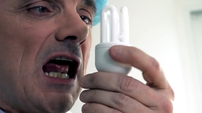 Professeur Gaspy, les ampoules